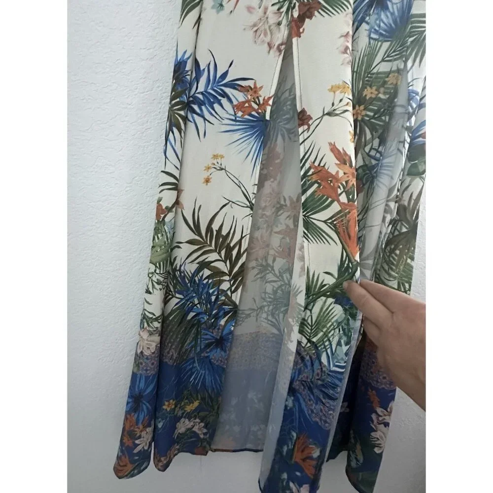 Flying Tomato Maxi Skirt Women’s‎ XS Floral Hawaiian Boho Hippie Gipsy Festival